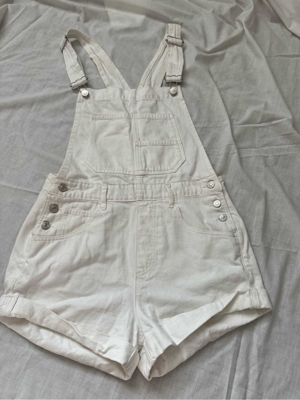 We The Free White Shortalls Small